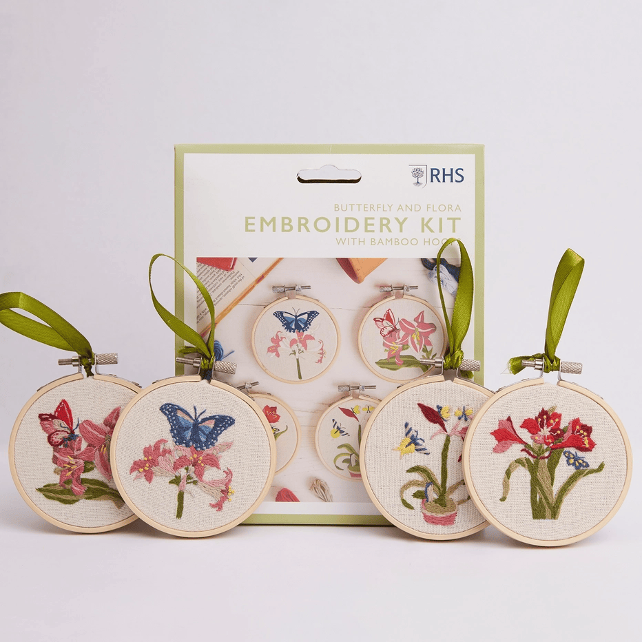 Decoration Kit, 4 Pack Butterfly & Flora By West Design