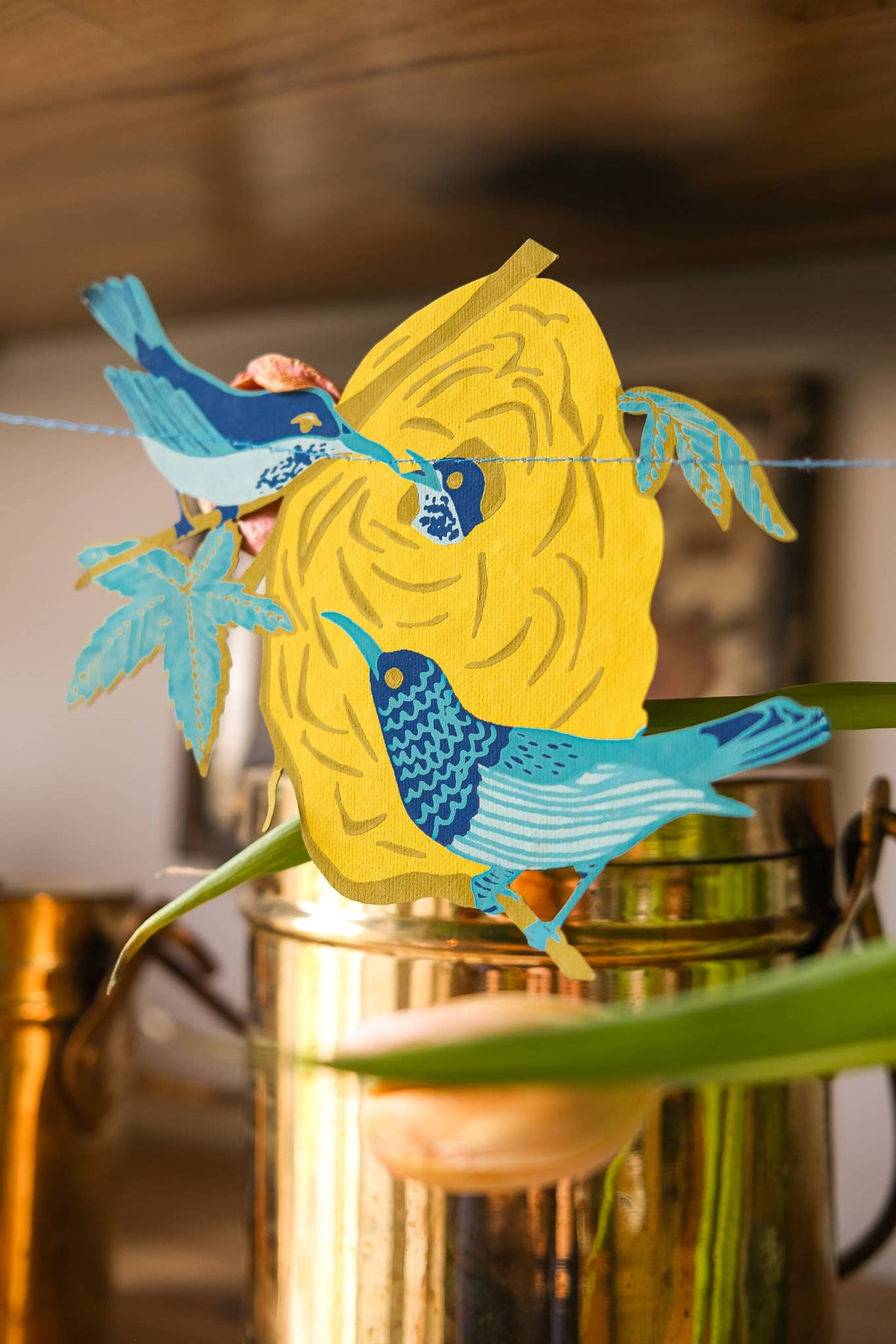 Nests Sewn Garland By East End Press
