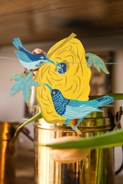 Nests Sewn Garland By East End Press