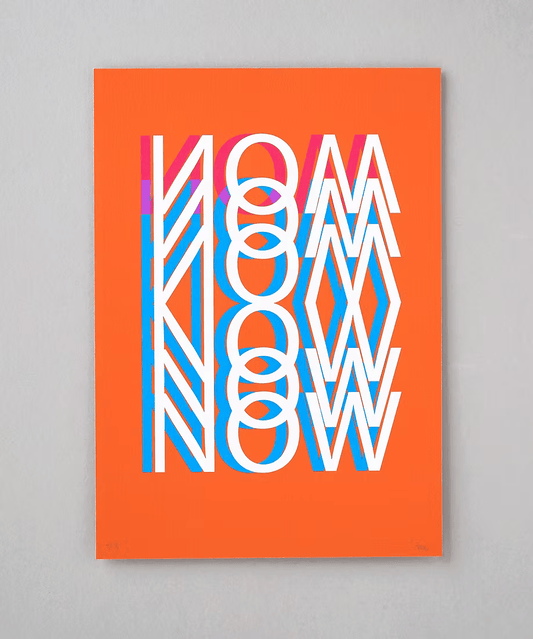 NOW - Orange, Limited Edition by Floppy Toast