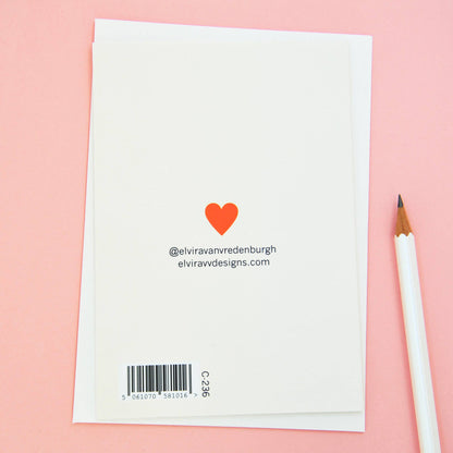 You & Me love Valentine's Greetings card