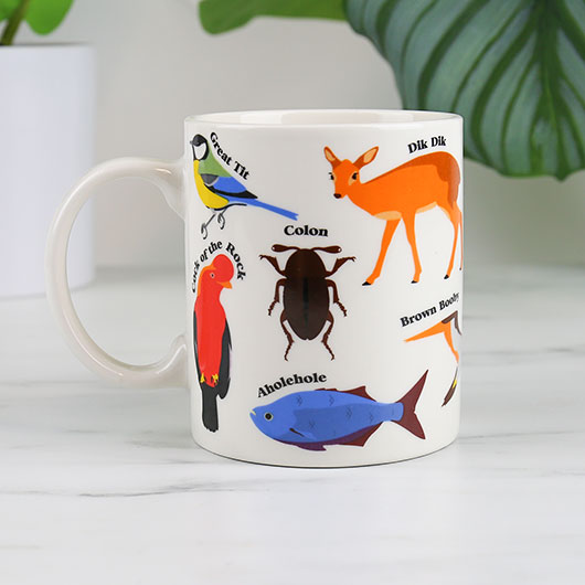 Rude Animal Mug by Gift Republic