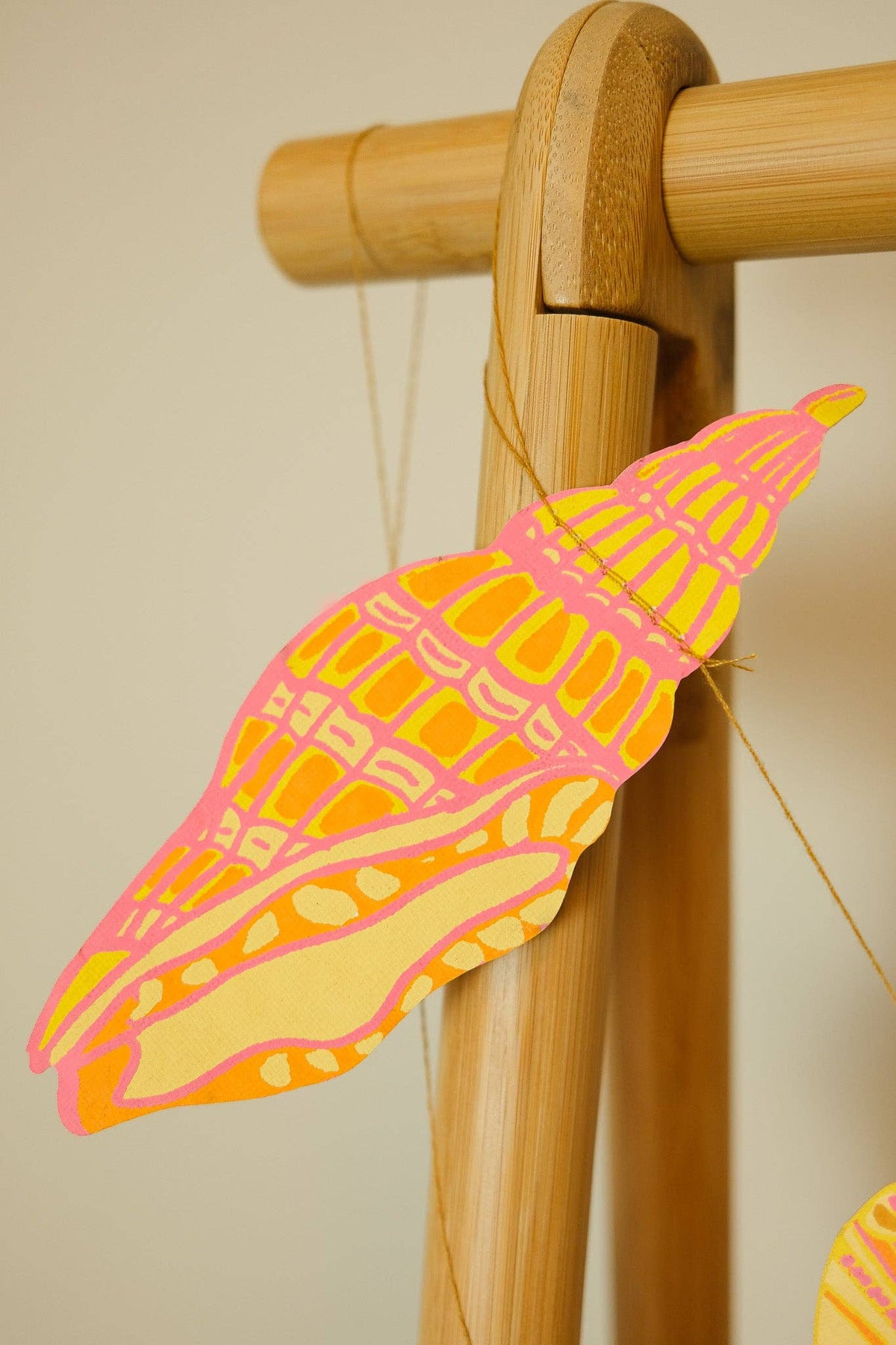 Shell Sewn Garland By East End Press