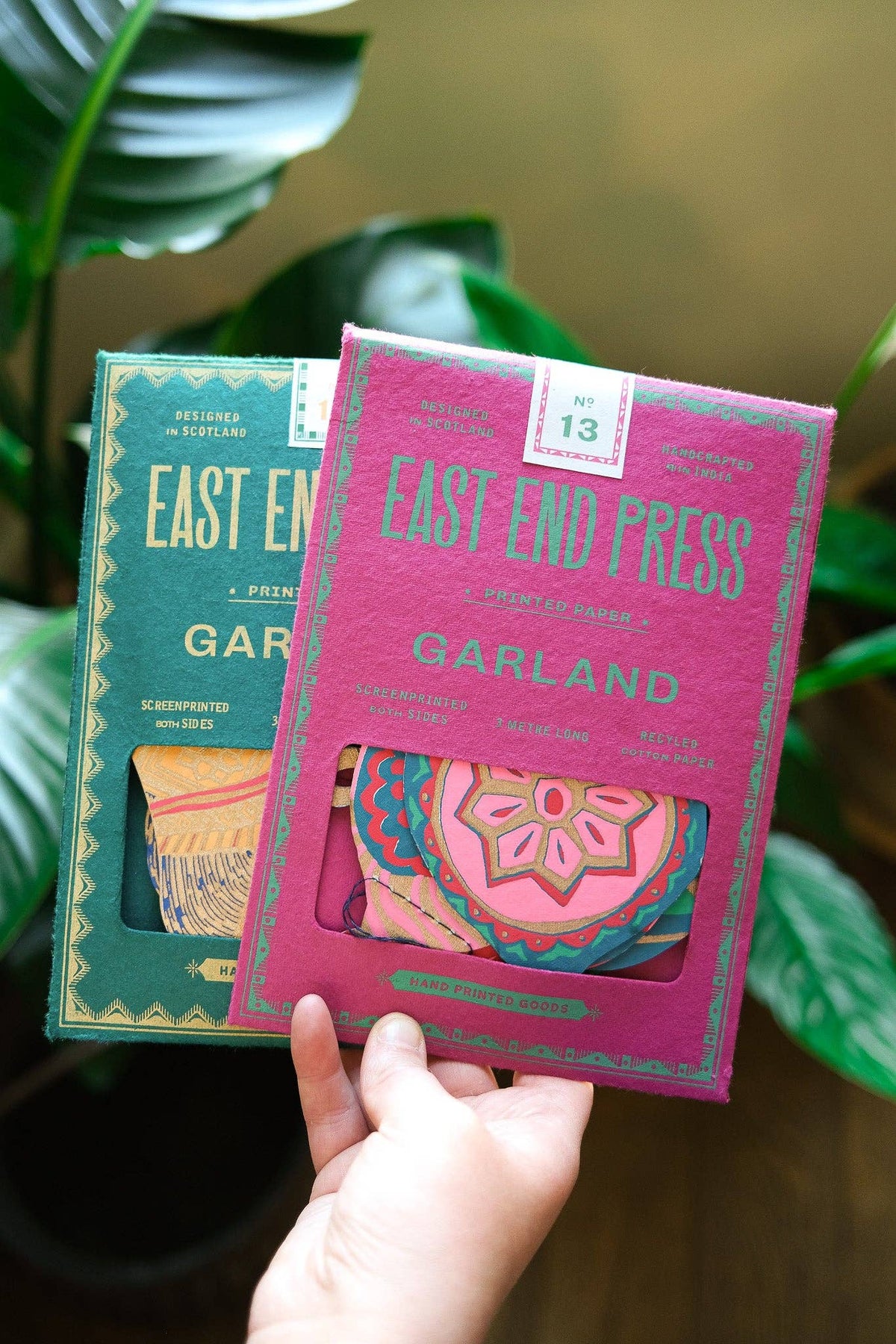 Baubles Sewn Garland By East End Press