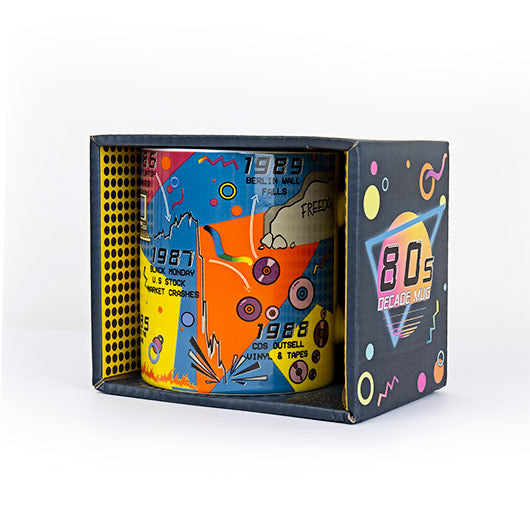 80s Decade Mug by Gift Republic