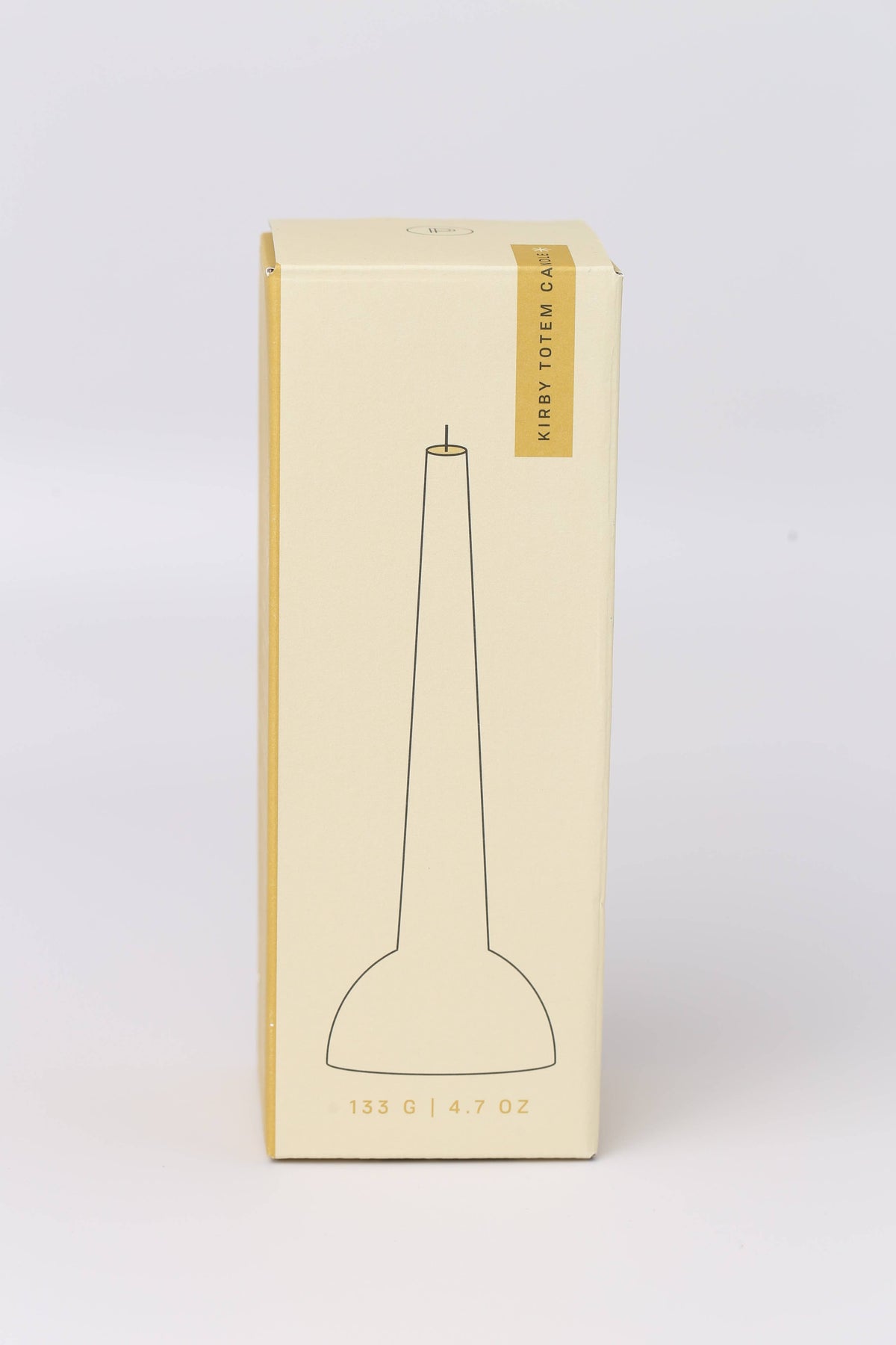 Totem Candle  - Yellow - Kirby By Designworks Collective