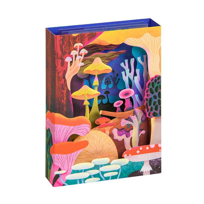 Fungi 3D Greeting Card By Oh Deer