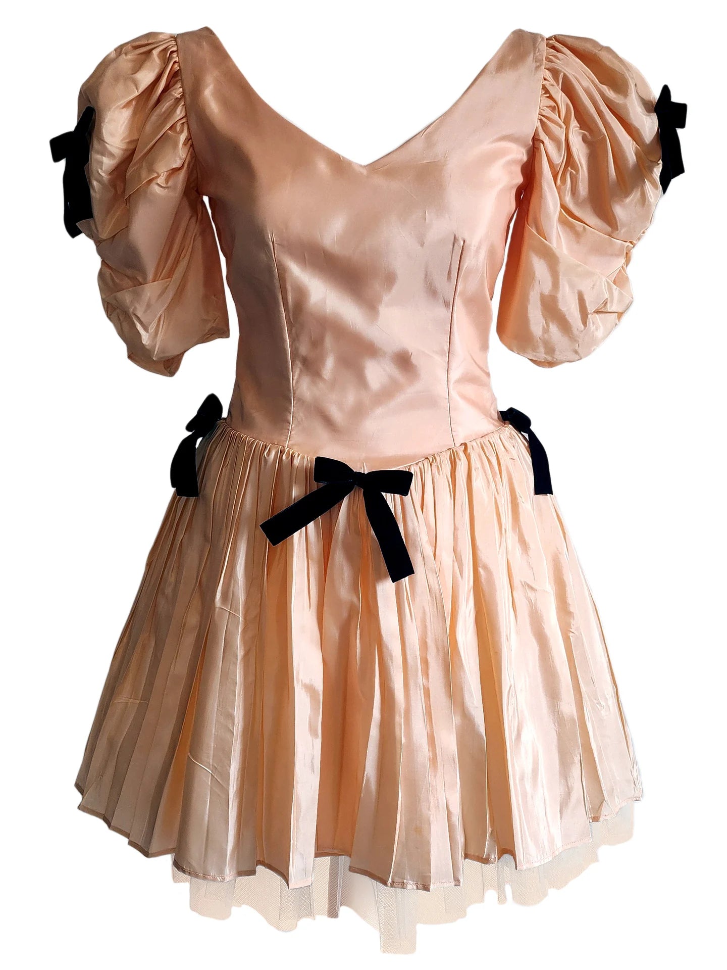 Pretty In Peach Prom Dress by Odd Janko