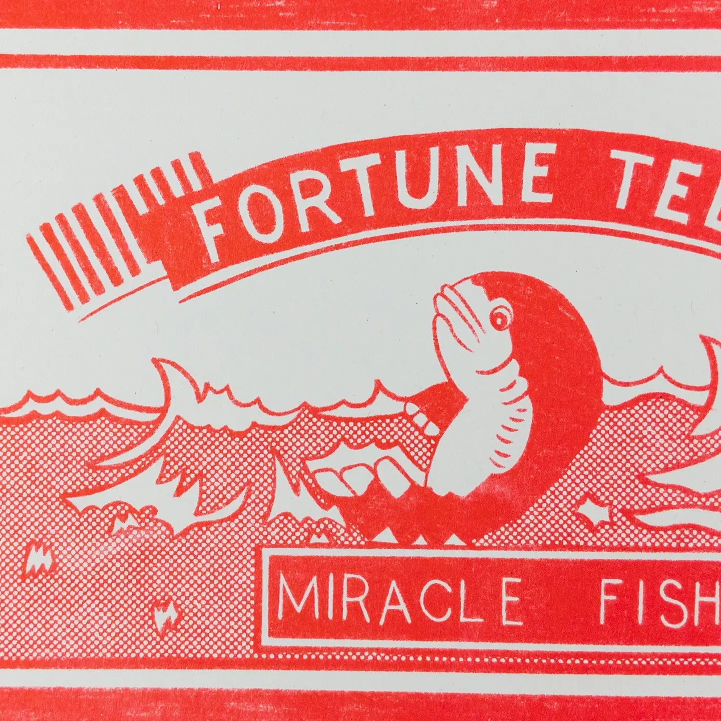 Miracle Fish - Nostalgic Riso Print by Strangford