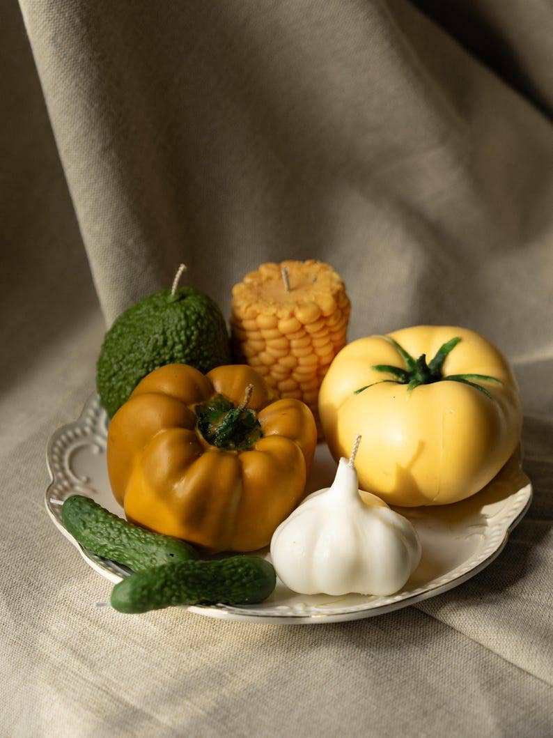 Fruit & Vegetable Candle Realistic Food Candles By Flametip