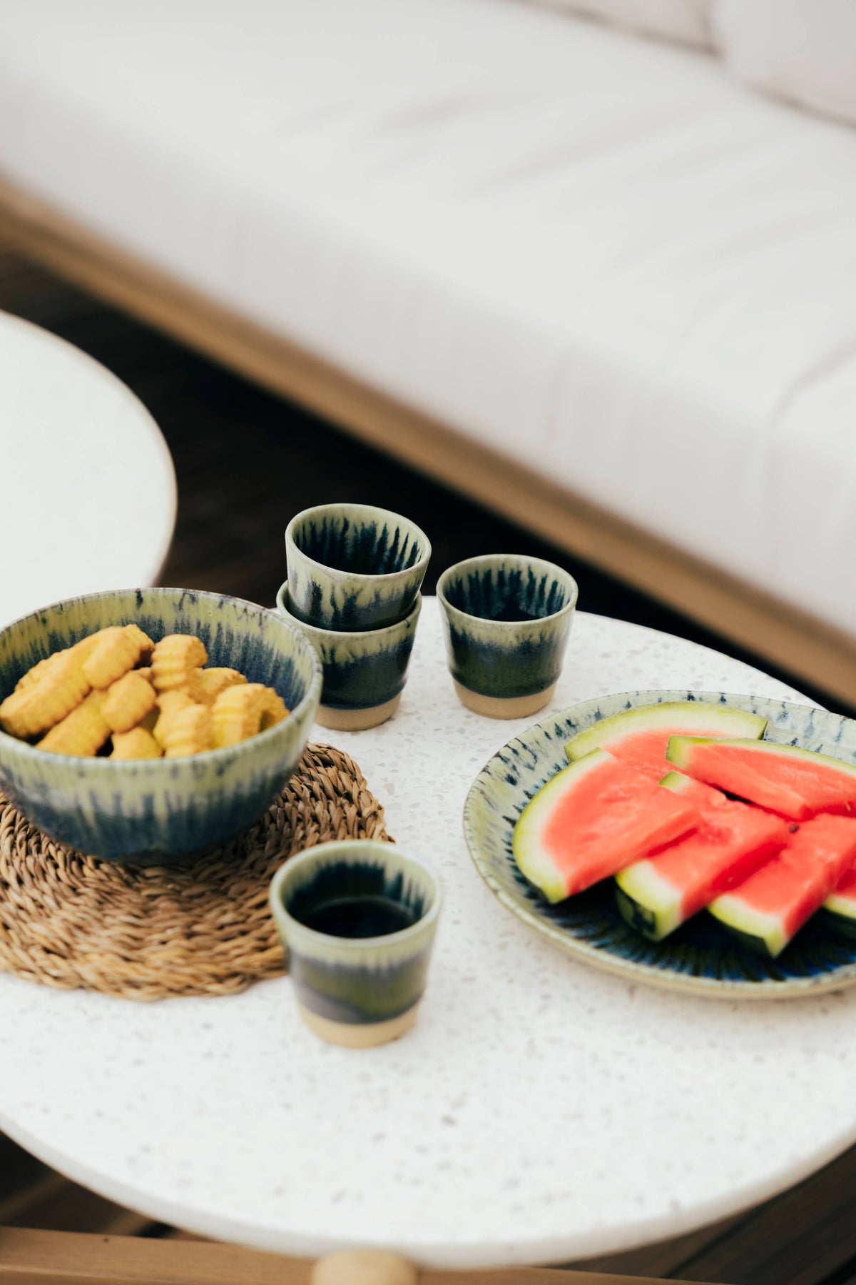 Green Espresso cup Azeitona By Grain By Grain