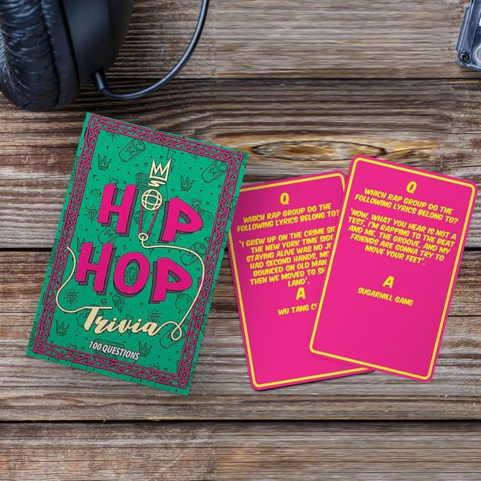 Hip Hop Trivia Hip Hop Trivia Card Game By Gift Republic