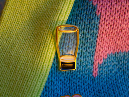 Pint O Plain Enamel Pin (Shlugged) by Mink