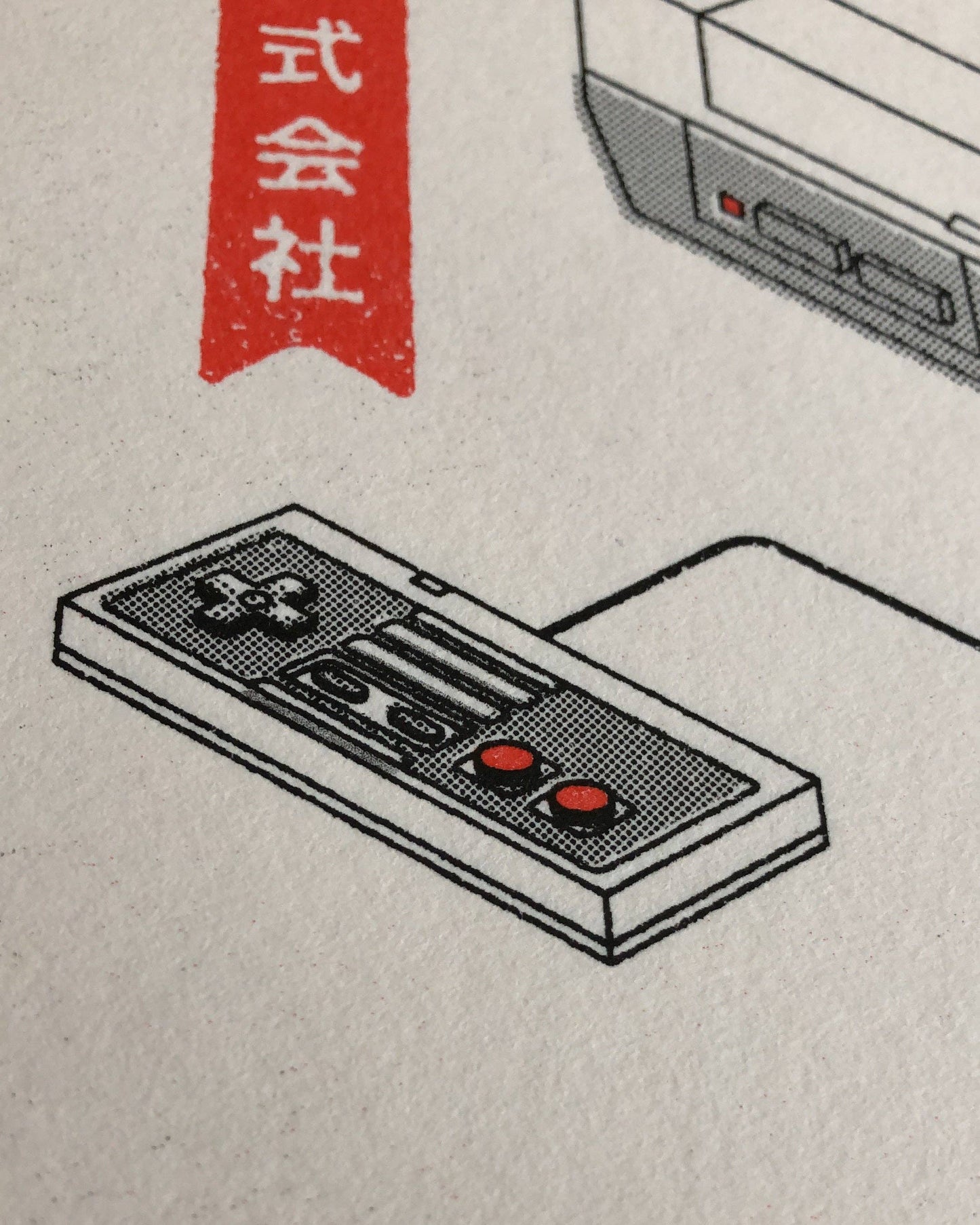 NES Risograph By Mockup Goods