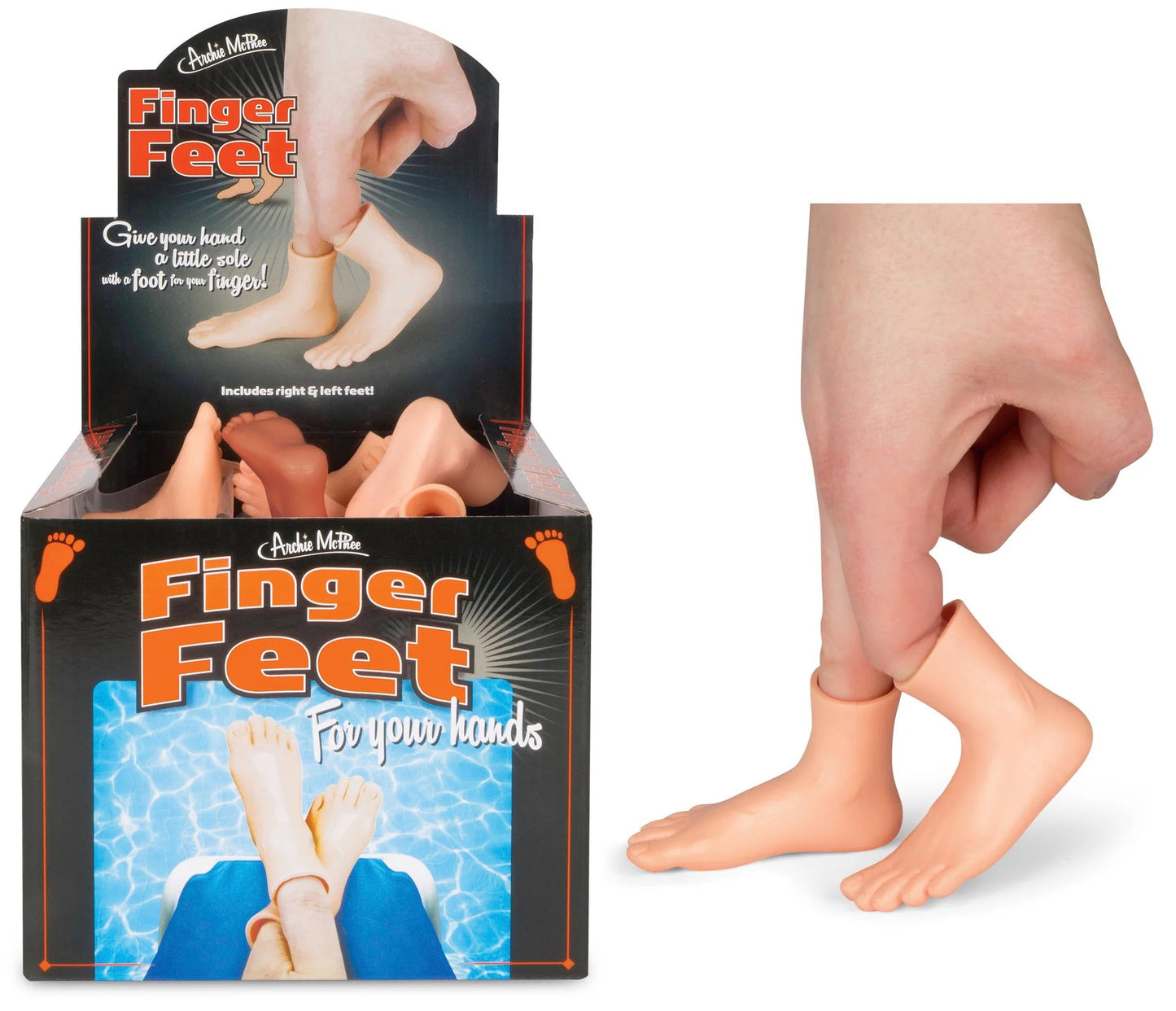 Finger Feet , Finger Puppet By Incognito