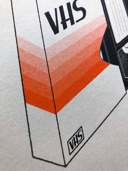 VHS Risograph By Mockup Goods