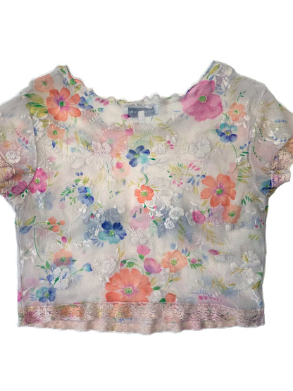 Floral She said T-shirt by Odd Janko