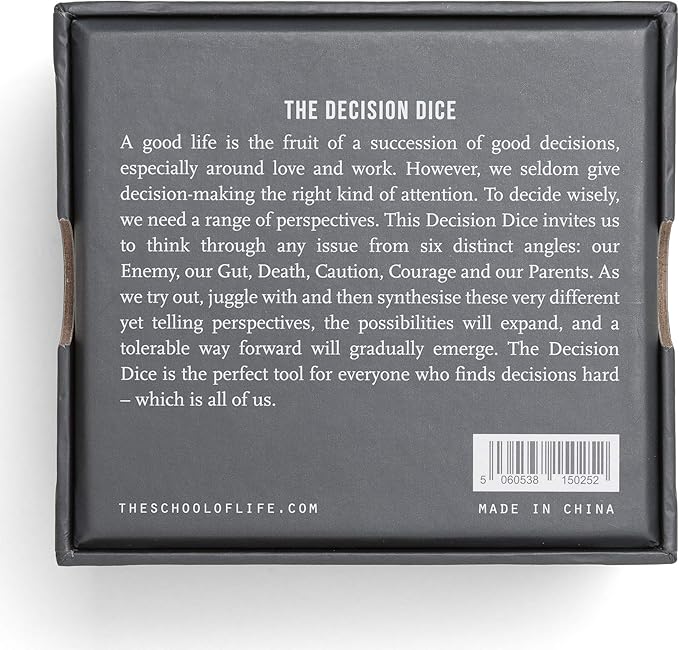 The Decision dice By School Of Life