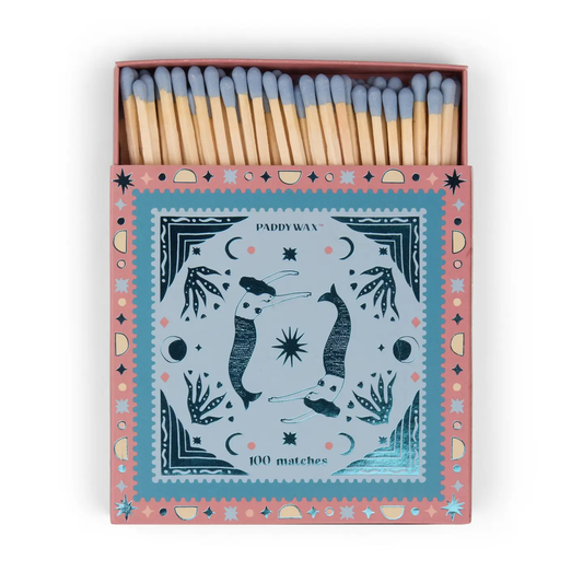 Paddywax Jumbo Boxed Matches - Mermaids by Designworks Collective