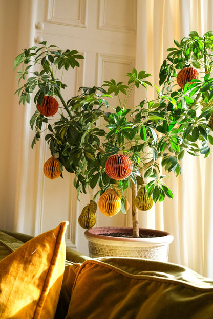 Lemon Honeycomb Ornament By East End Press