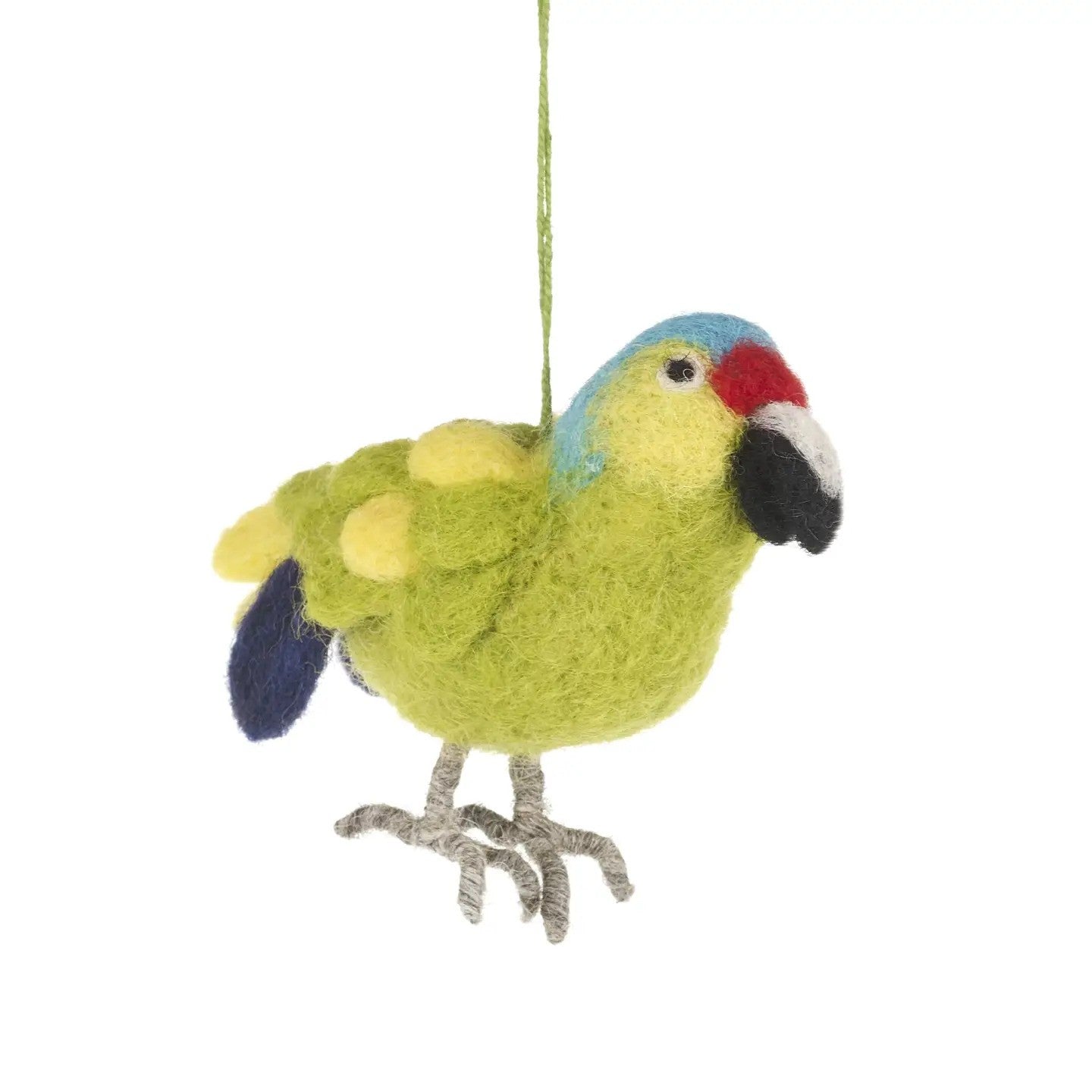 Paco the Parrot Fair Trade Hanging by Felt So Good