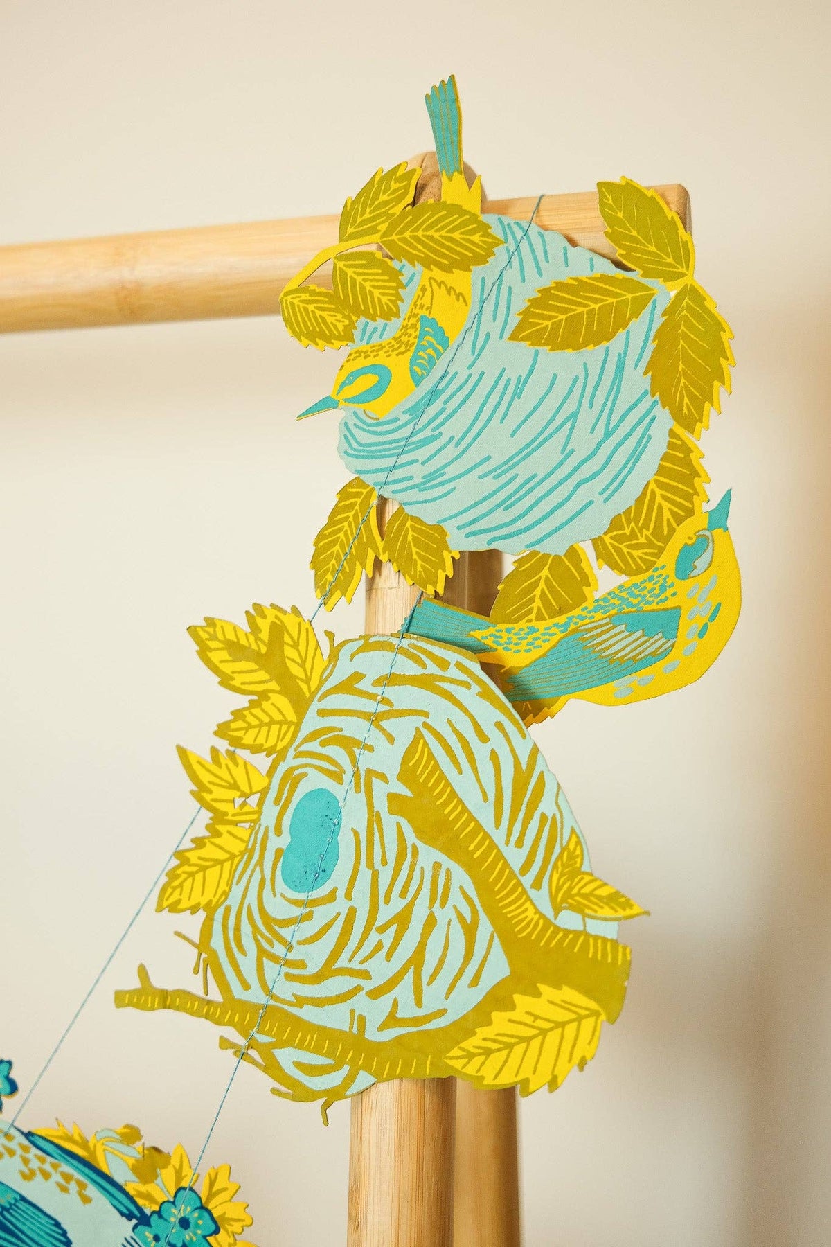 Nests Sewn Garland By East End Press