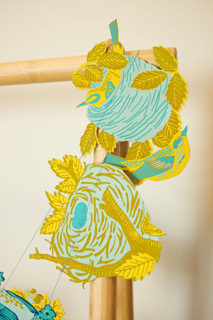 Nests Sewn Garland By East End Press