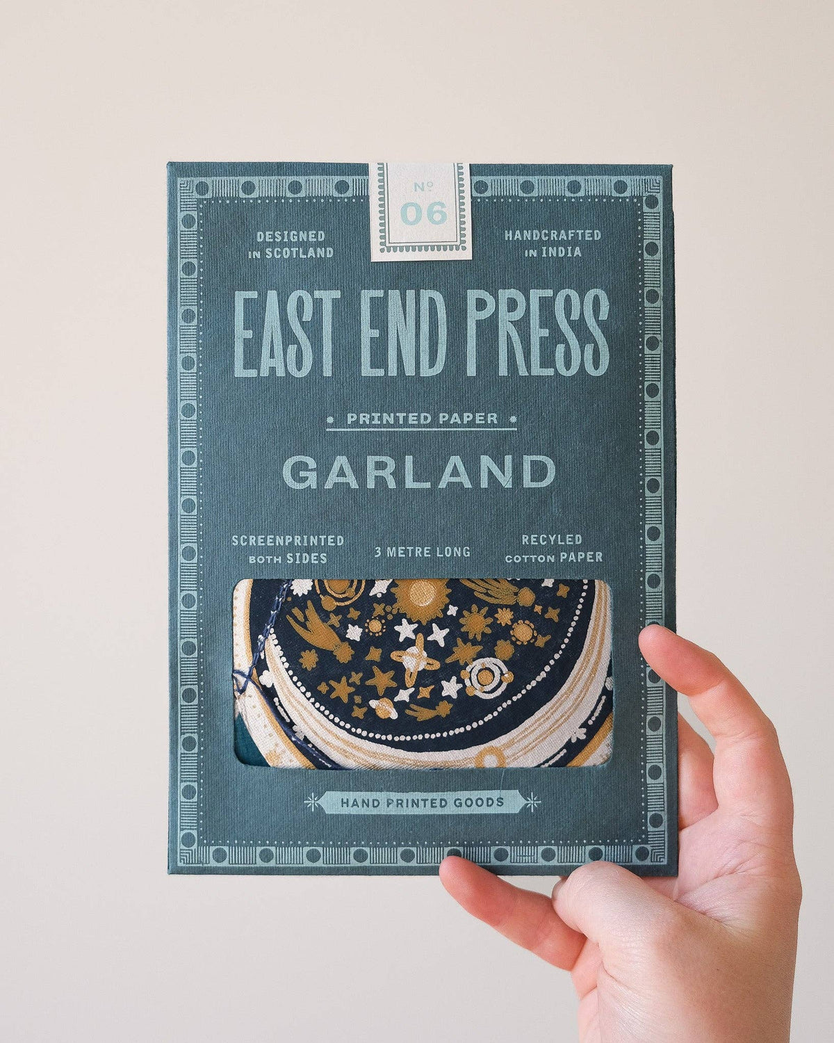 Celestial Sewn Garland By East End Press