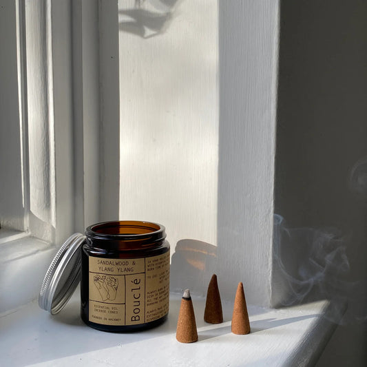 Sandalwood & Ylang Ylang Incense Cones by Bouclé