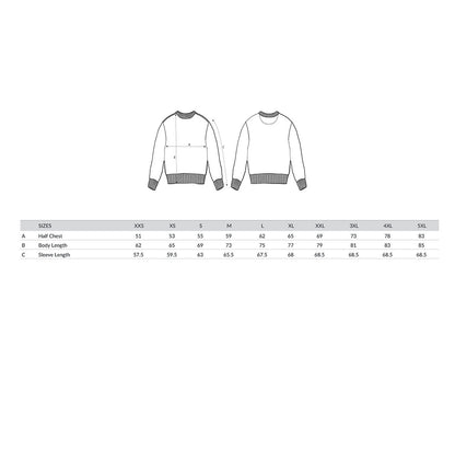 Desert / organic sweatshirt with geometric design by Basz Design