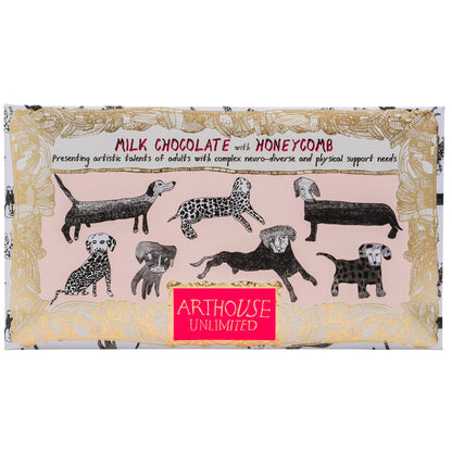 Dogalicious, Milk Chocolate Bar with Honeycomb by ARTHOUSE