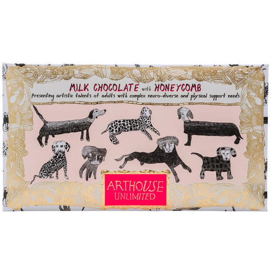 Dogalicious, Milk Chocolate Bar with Honeycomb by ARTHOUSE