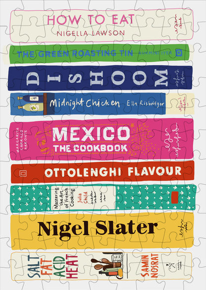 Cook Books - 99 Piece Mini Jigsaw Puzzle by Happily