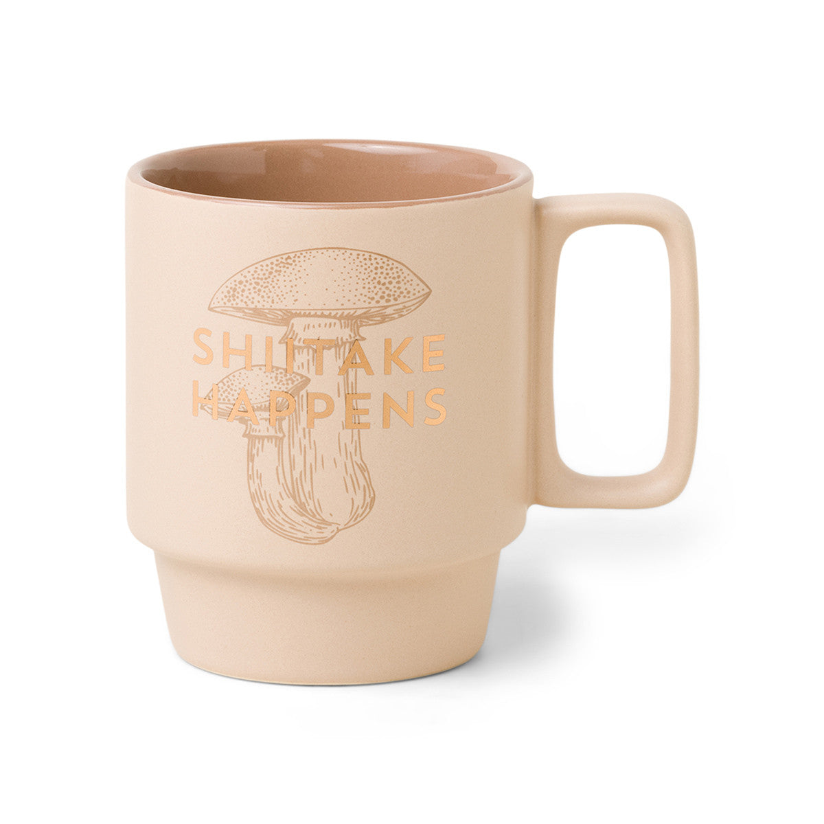 Shiitake Happens Mug By Designworks Ink