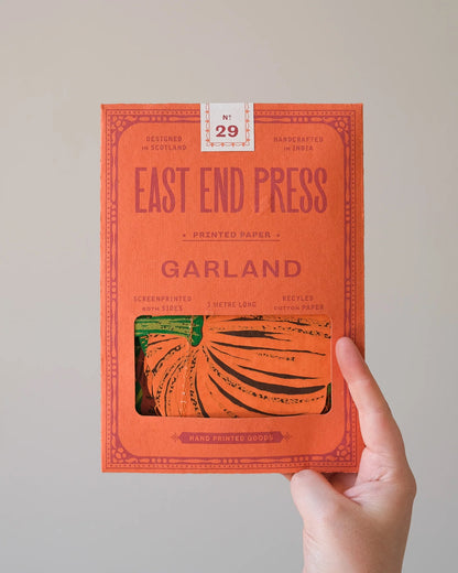 Pumpkin And Cats Sewn Garland Sewn Garland By East End Press