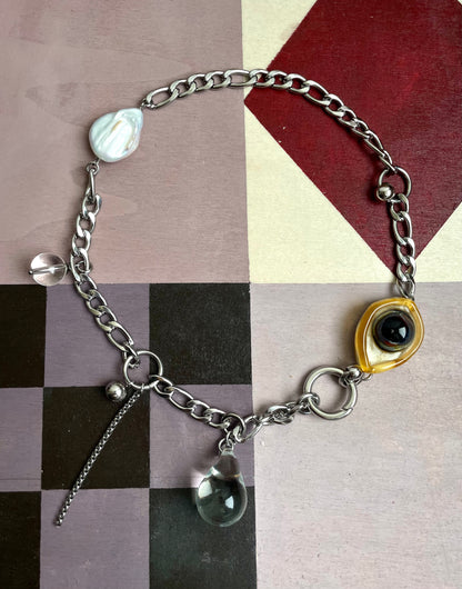 Santa Luha necklace, handmade by Eloy Sant
