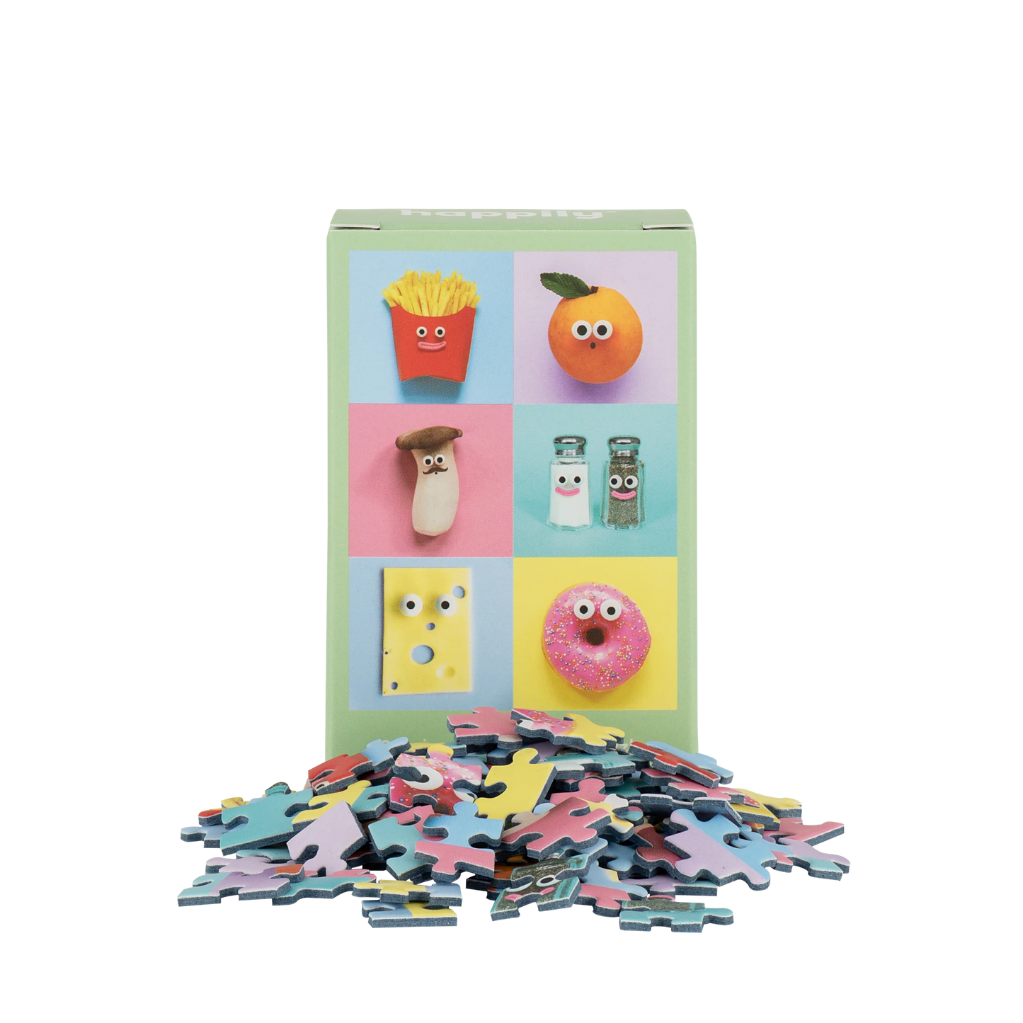 Foodies - 99 Piece Mini Jigsaw Puzzle by Happily