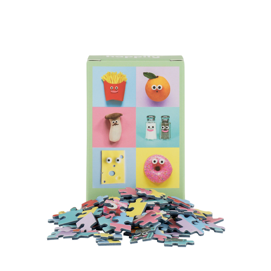 Foodies - 99 Piece Mini Jigsaw Puzzle by Happily
