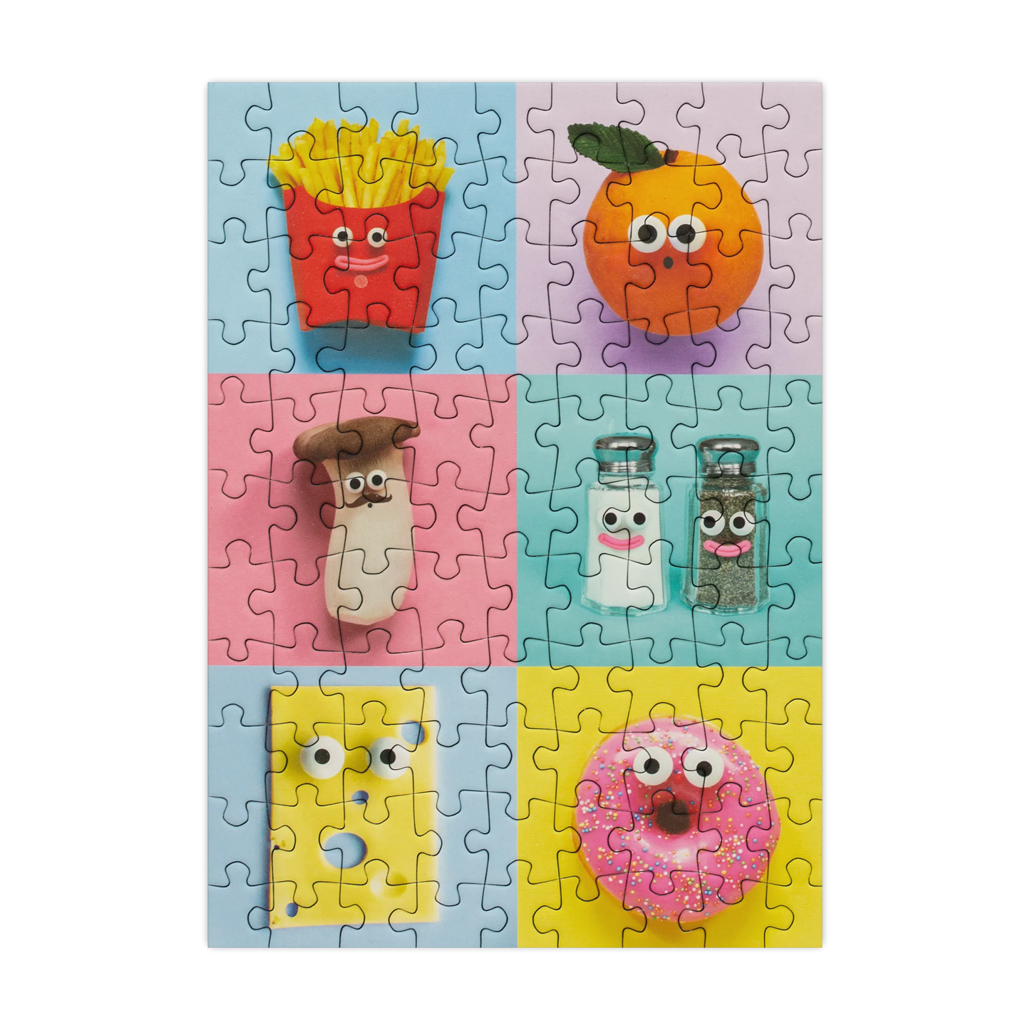 Foodies - 99 Piece Mini Jigsaw Puzzle by Happily