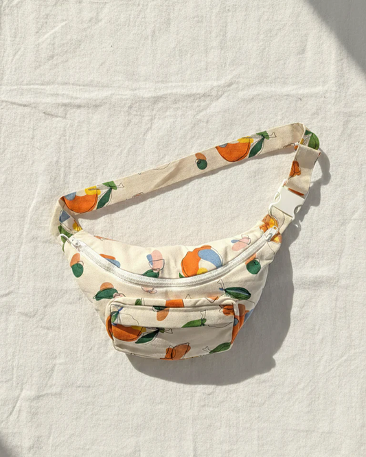 Oversized Orange Harvest Bag by Periodical