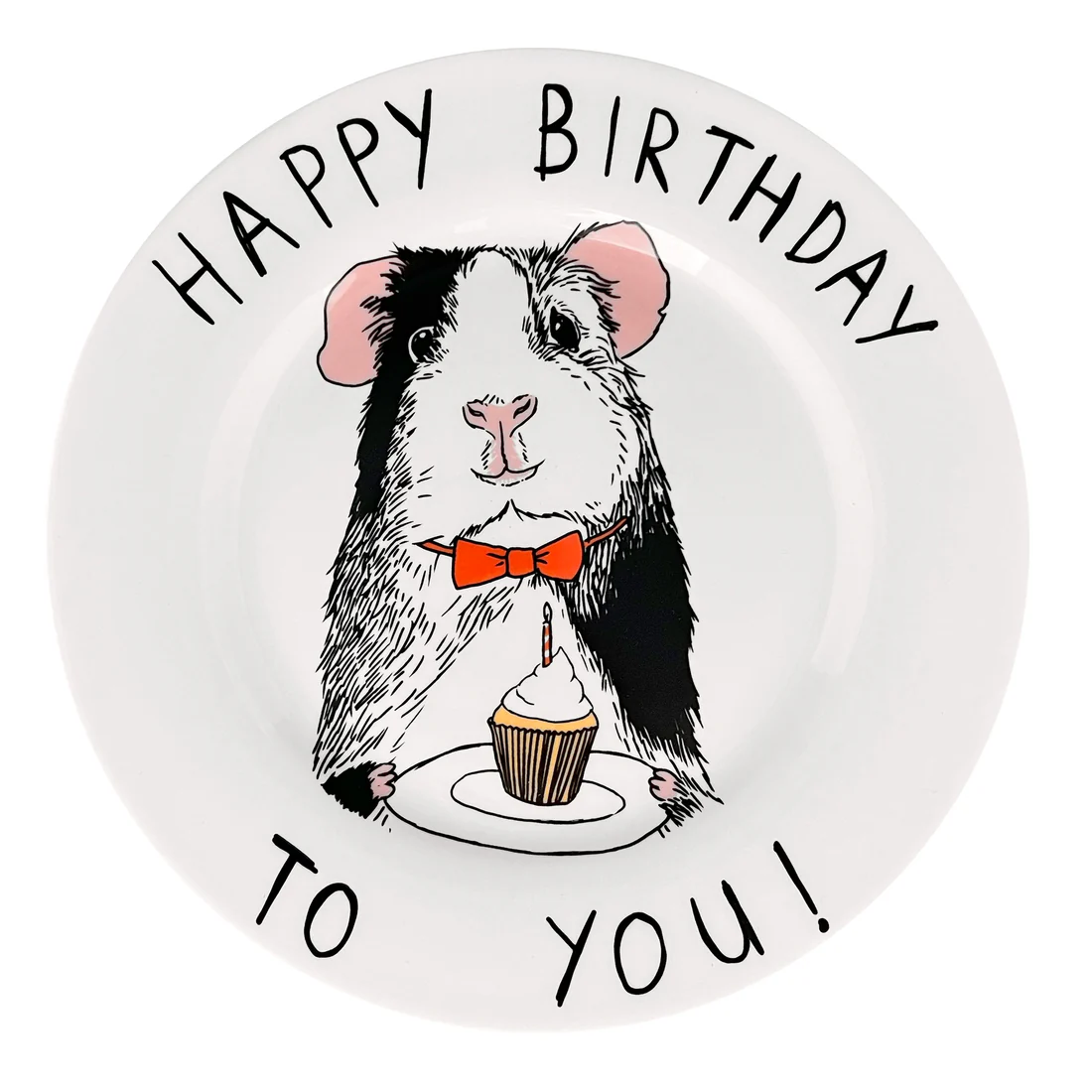 'Happy Birthday to You' Side Plate by Jimbobart