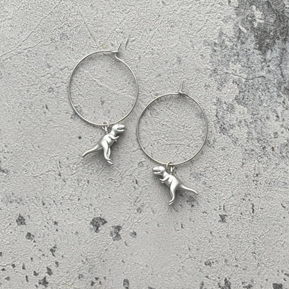 Dinosaur T-Rex Earrings By My New Fave