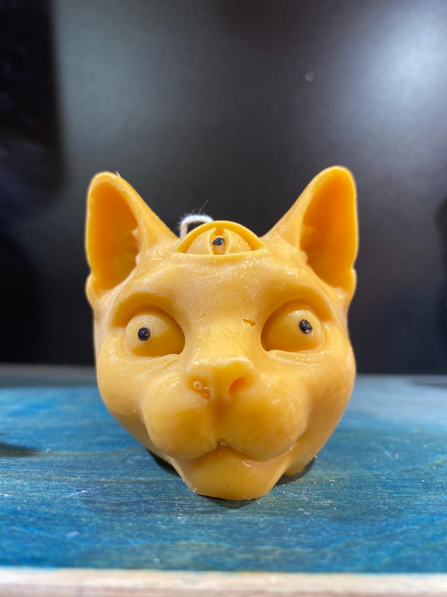 Evil Cat Soy Wax Candle by Gokican