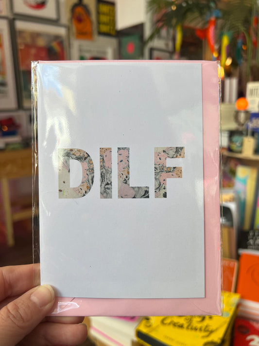 DILF  Greetings Card