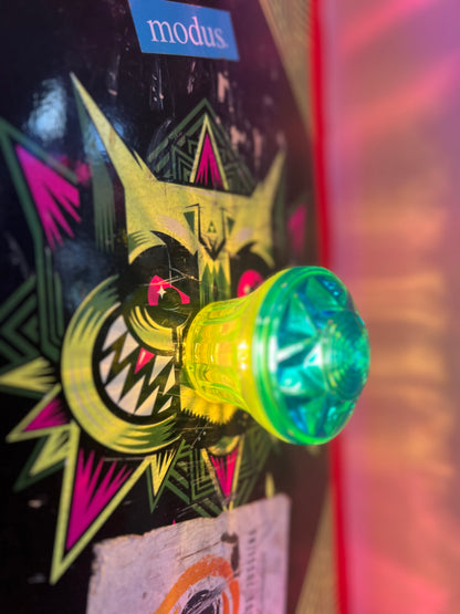 Old Skateboard  Lamp by Lost & Foundry