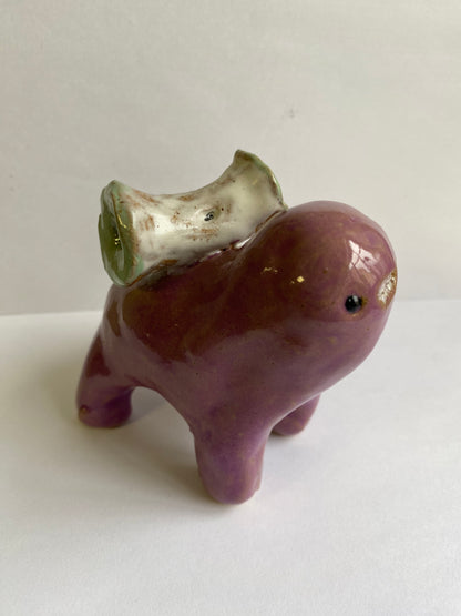 Ceramic Apple Teethie by Rebecca Edelmann ceramics
