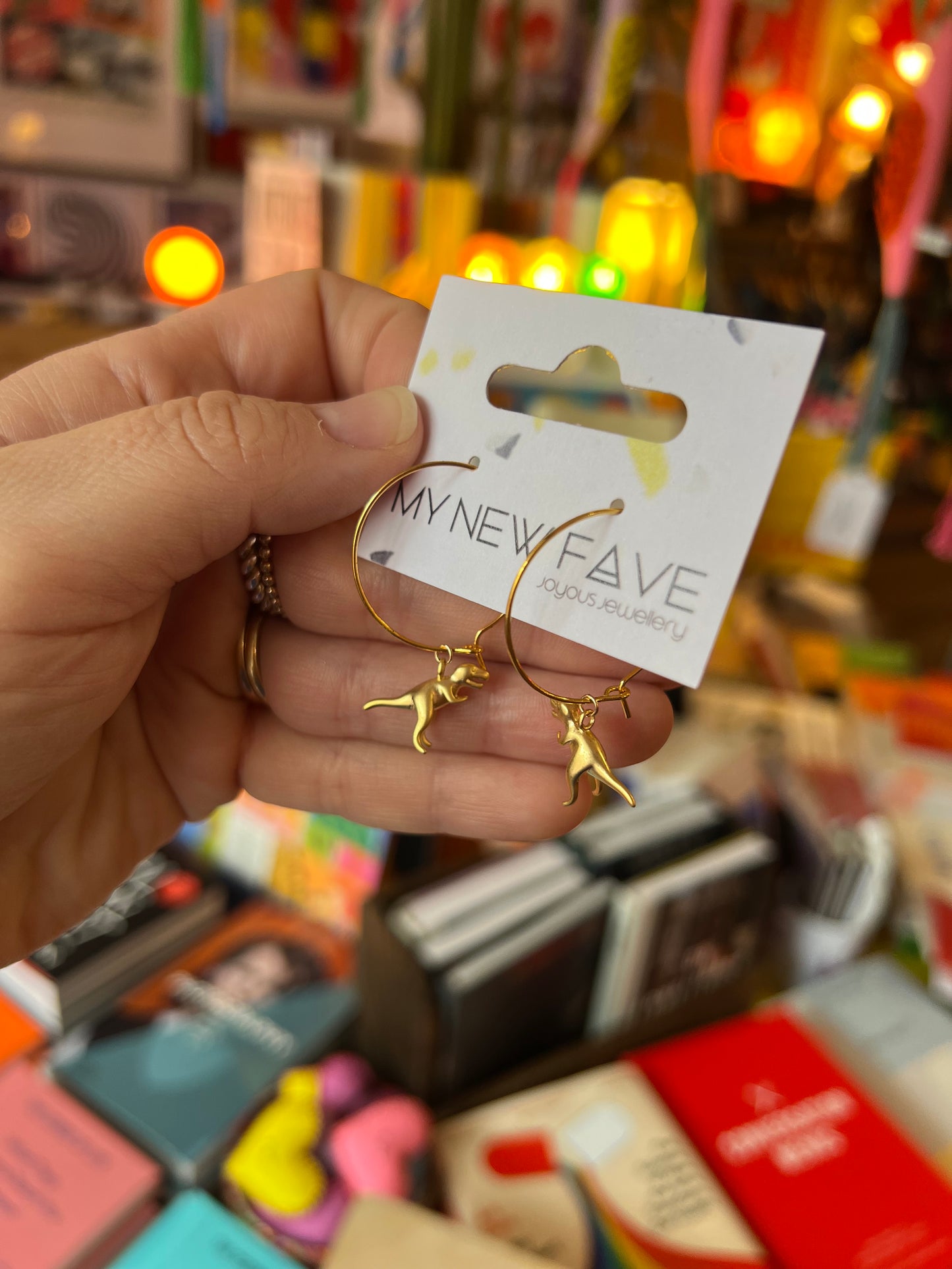 Dinosaur T-Rex Earrings By My New Fave