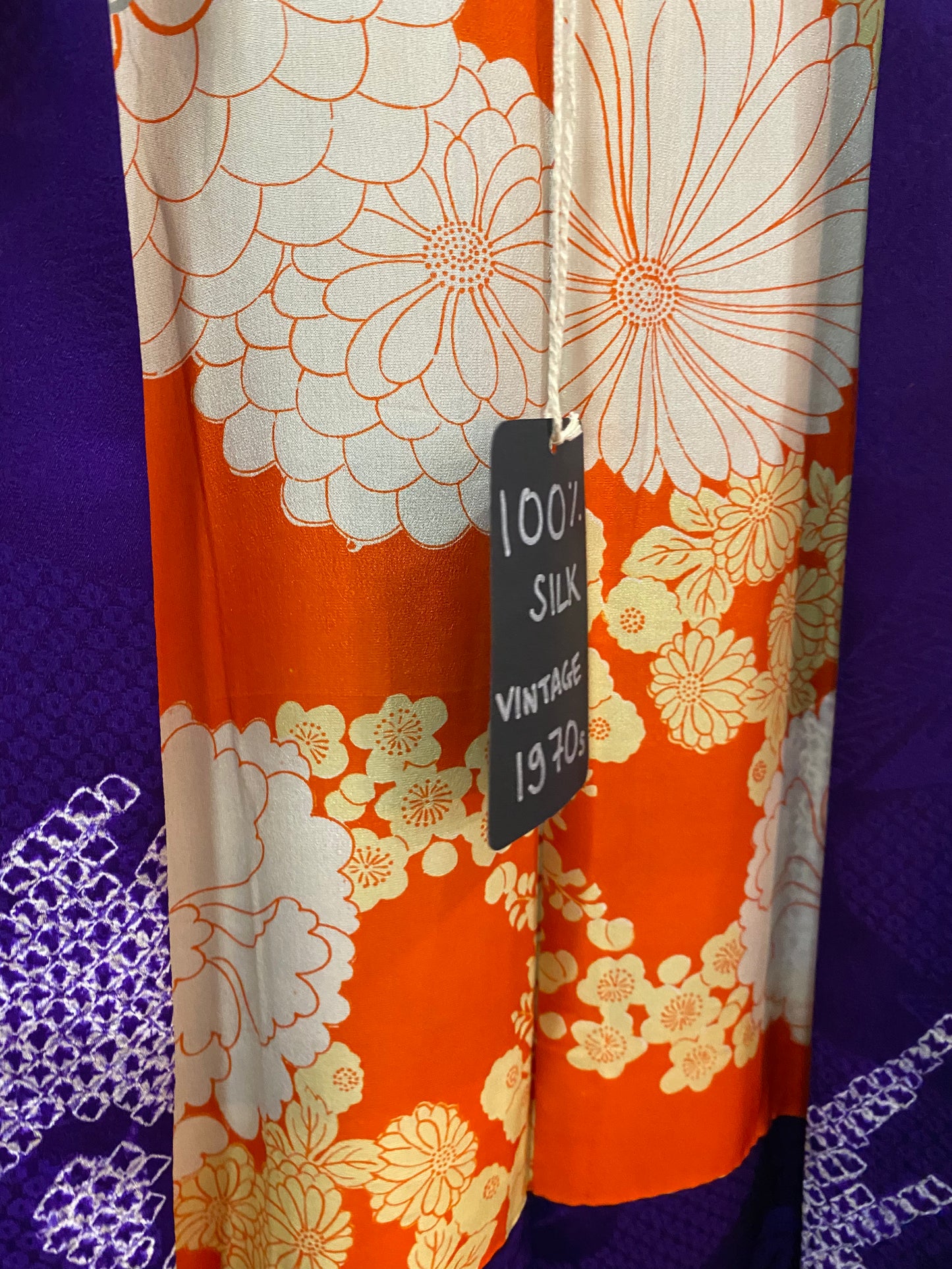 Japanese Vintage Kimono Haori 100% Silk by Kimono Lab