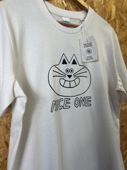 Nice One T-Shirt in Grey By YUK FUN