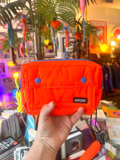 Colourful Travel Pouch, Crossbody Organizer By Grow